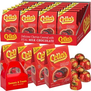 Cella's Milk Chocolate Cherries Mini Gift Box 1.5oz 24ct